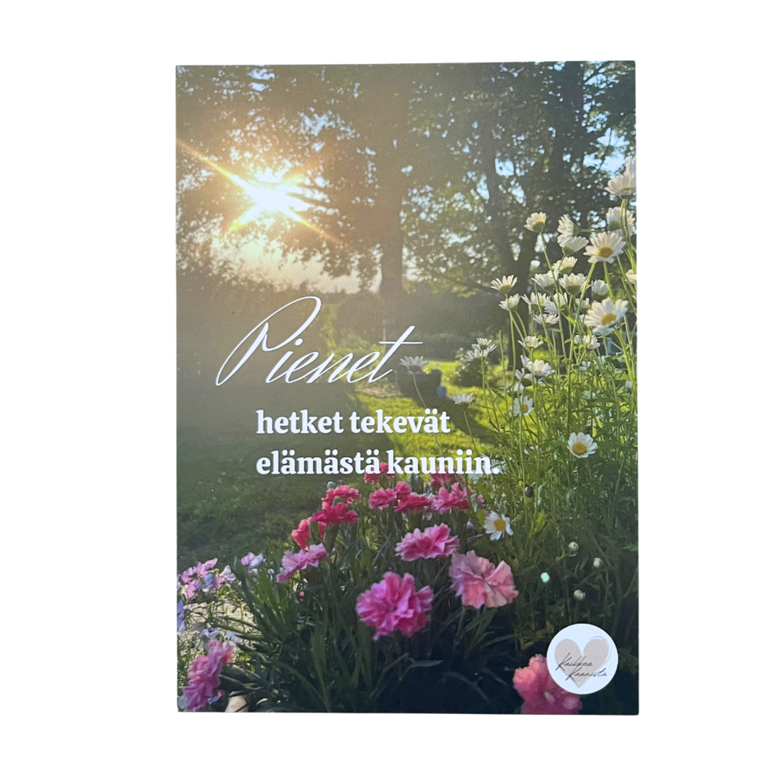 Postikortti Pienet hetket