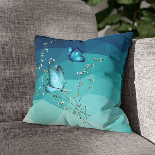 Tyynynpäällinen Siniset perhoset
