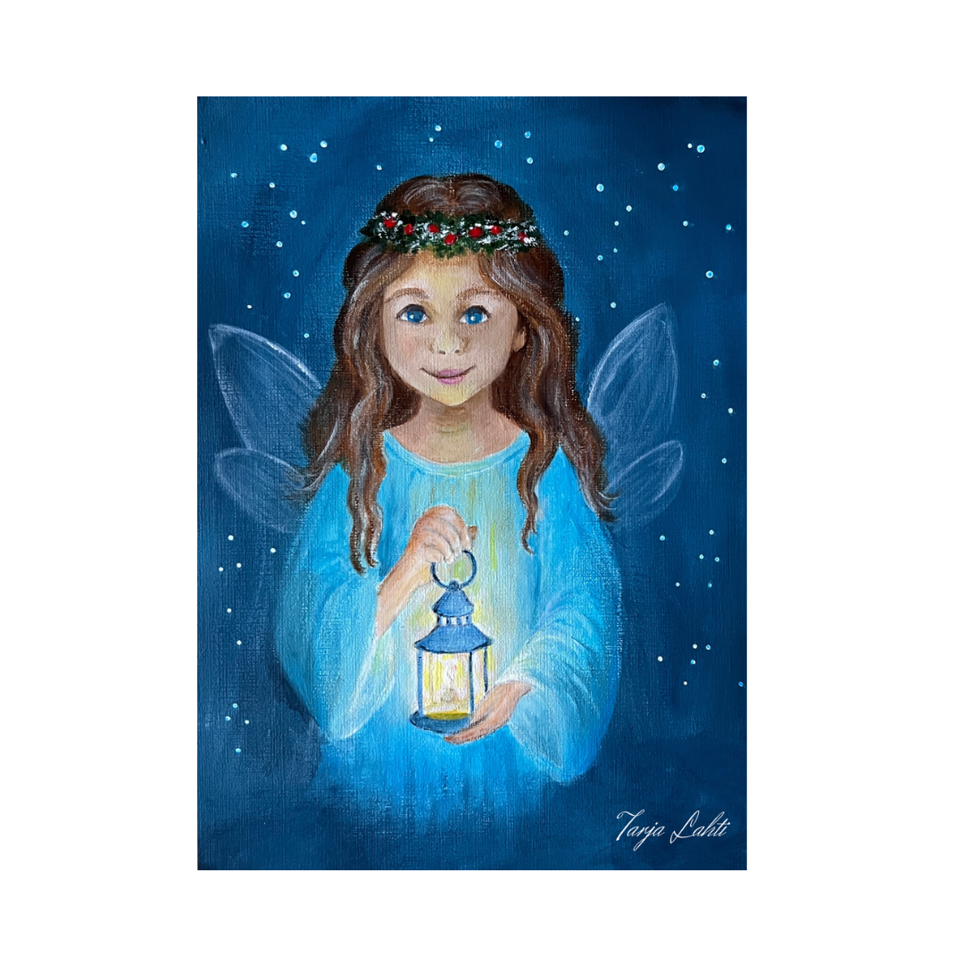 Joulukortti Joulun valoa