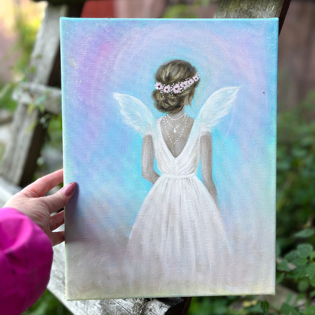 Enkelitaulu Keväisen valon lupaus