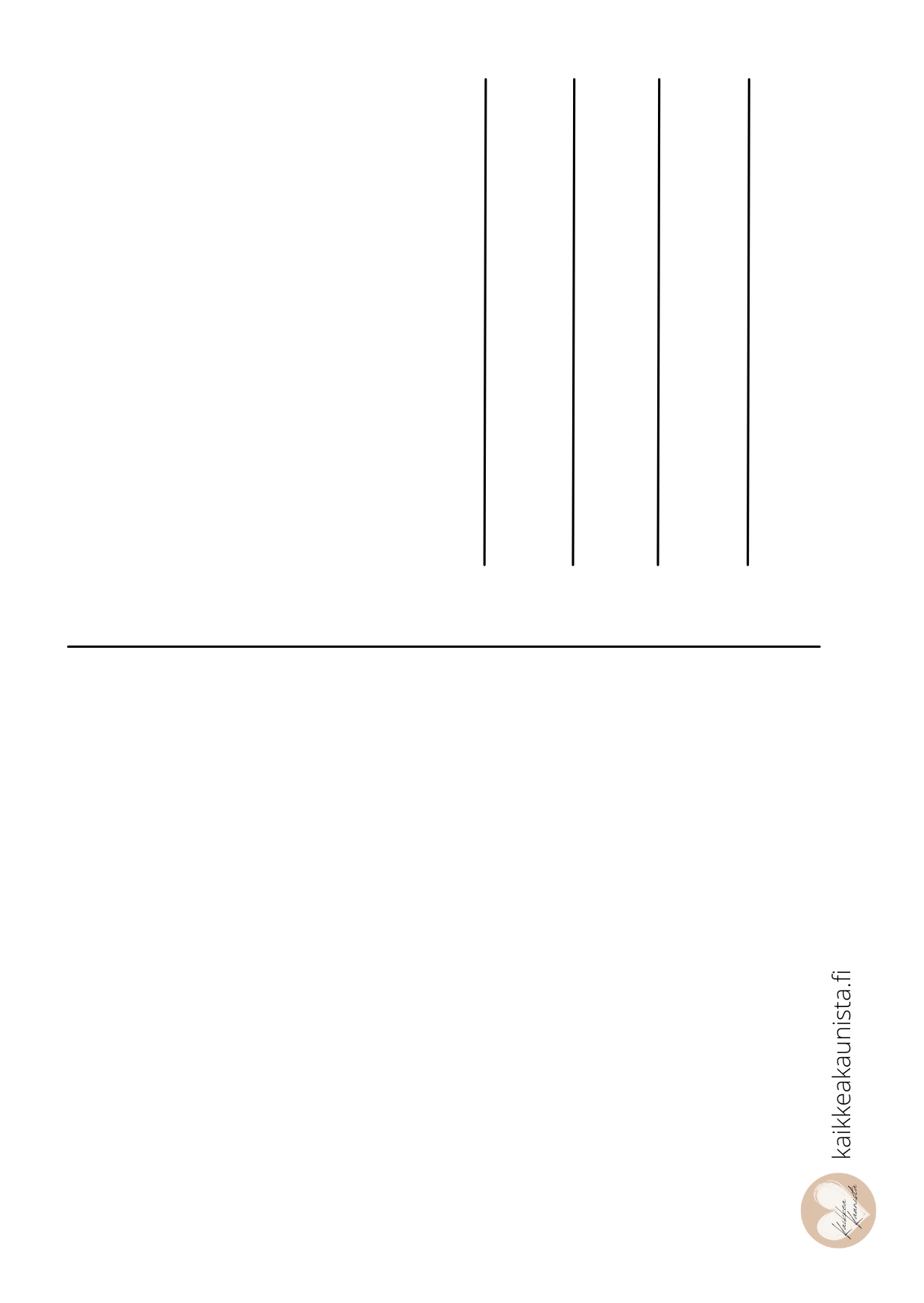 Joulukortti Joulun valoa